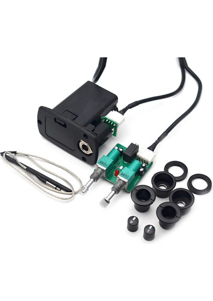 2 Bant Akustik Klasik Gitar Ekolayzer Guitarra Eq Preamp Kısa Bas Tonu Hacmi Ayarlanabilir Violao Pickup (Yurt Dışından)