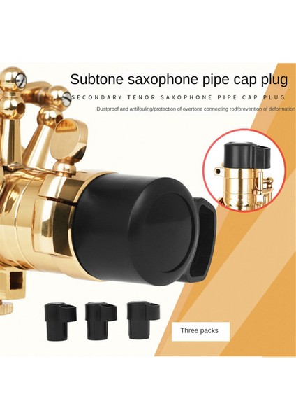 3pcs Alto Saksafon Uç Kapak Saksafon Aksesuarları Set Saksafon Bükül (Yurt Dışından) fiyatları