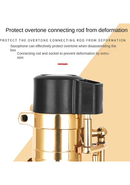 3pcs Alto Saksafon Uç Kapak Saksafon Aksesuarları Set Saksafon Bükül (Yurt Dışından) fırsatları