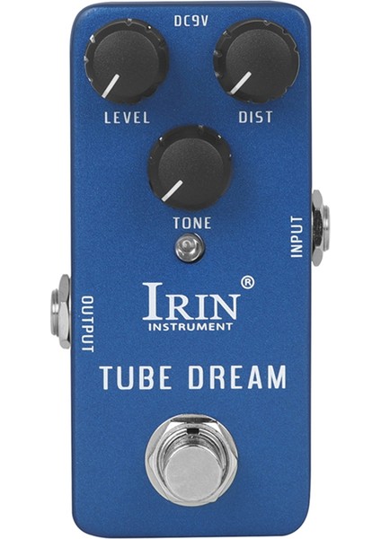 Irin Efekt Elektro Gitar Etkisi Pedalı True Bypass Pedal Metal Muhafaza Gitar Aksesuarları (Tüp Dream) (Yurt Dışından) fırsatları