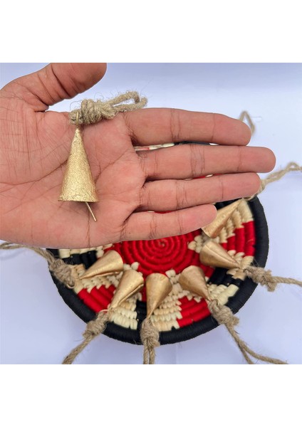 10 Adet Vintage Asma Çanlar Noel Dekorasyonları Ev Dekoru Için Çan, Inek Çanları Ip Stili ile Dekorasyon (Yurt Dışından) modelleri