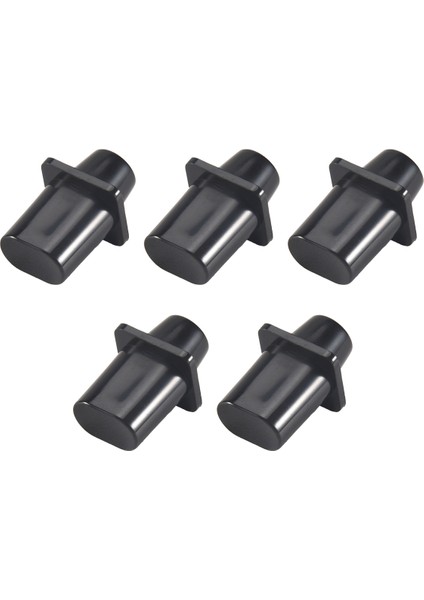 Telecaster Için Tele Anahtar Kapağı Ipucu Top Hat Anahtar Ucu Siyah Tele Gitar Parçaları Paketi 5 (Yurt Dışından)