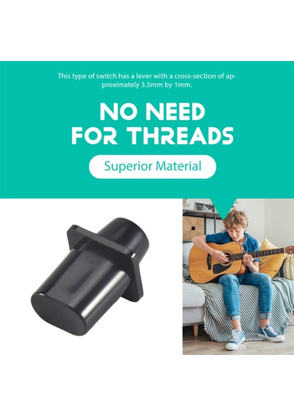 Telecaster Için Tele Anahtar Kapağı Ipucu Top Hat Anahtar Ucu Siyah Tele Gitar Parçaları Paketi 5 (Yurt Dışından) fırsatları