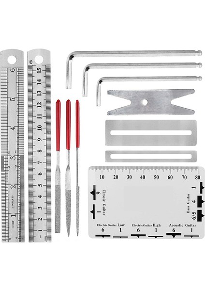 20 Parçalı Set Gitar Temizleme ve Bakım Dizesi Değiştirme Alet Tutma Anahtarı Set Kiti (Yurt Dışından) indirimleri