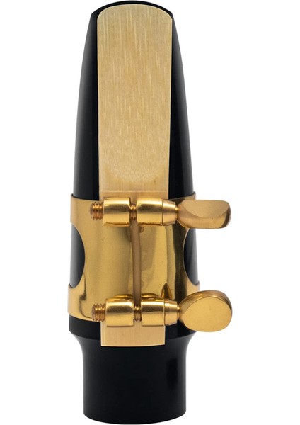 Alto Sax Ligature Harfaner Çift Vidalar Saksafon Ağızlık Için Pirinç Ligatür, Altın (Yurt Dışından) indirimleri