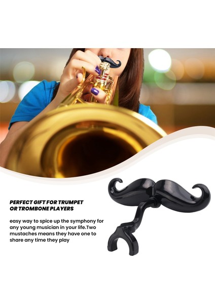 Trompet ve Trombon Için Klipsli Sakal - Koruyucu Kasa Dahil - Tüm Trompet Ağızlıklarına Uyar Ağızlık Dahil Değil (Yurt Dışından) fırsatları