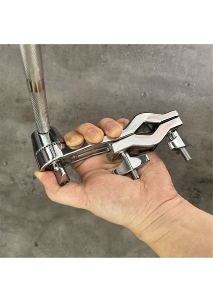 Drum Raf Kelepçesi Montaj Braket Metal Düğmesi Evrensel Çok Kelepçesi Damda Uzatma Stand Kelepçeleri Drum Aksesuarları (Yurt Dışından) modelleri