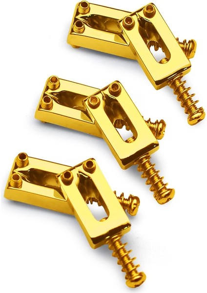 10.5mm Gitar Tremolo Köprü Çamurluk Stratocaster Strat Telecaster Için Saddles Tele Elektro Gitar Aksesuarları, Altın (Yurt Dışından) fiyatları