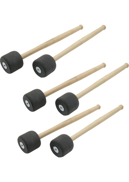Gri 12.8 Inç Köpük Kauçuk Davul Çubukları, Bas Davul Çubukları, Kaymaz Bas Perküsyon Çubukları, Perküsyon Aksesuarları (Yurt Dışından)