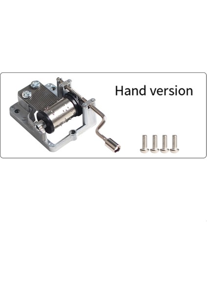 El Krank Müzik Kutusu, Dıy Piyano Model Müzik Kutusu Hareket Aksesuarları - Çocuklar Için Hediye (Yurt Dışından) fiyatları