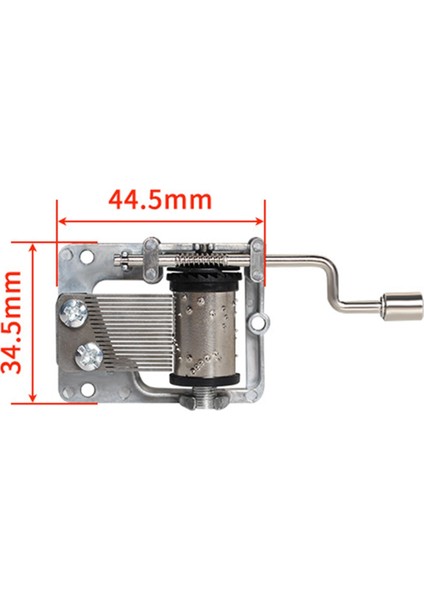 El Krank Müzik Kutusu, Dıy Piyano Model Müzik Kutusu Hareket Aksesuarları - Çocuklar Için Hediye (Yurt Dışından) fırsatları