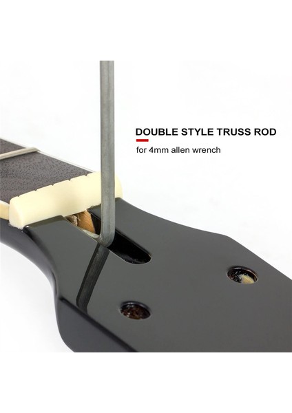 22 Frets Elektrik Gibi Gibi Gibi Yedekleyici Için Elektik Gibi Boyun Kürek Kişisi Klavye (Yurt Dışından) indirimleri