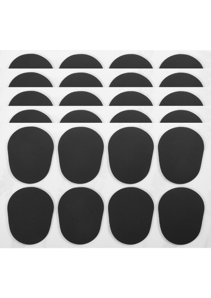 40 Pcs Sax Mevrespiye Yastıkları, 0.8 mm Tenor/alto Klarnet ve Saksafon Ağız Yamaları Pedler (Yurt Dışından)