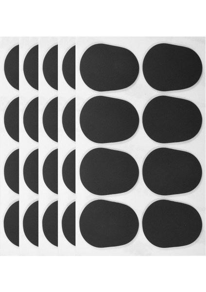 40 Pcs Sax Mevrespiye Yastıkları, 0.8 mm Tenor/alto Klarnet ve Saksafon Ağız Yamaları Pedler (Yurt Dışından) fiyatları