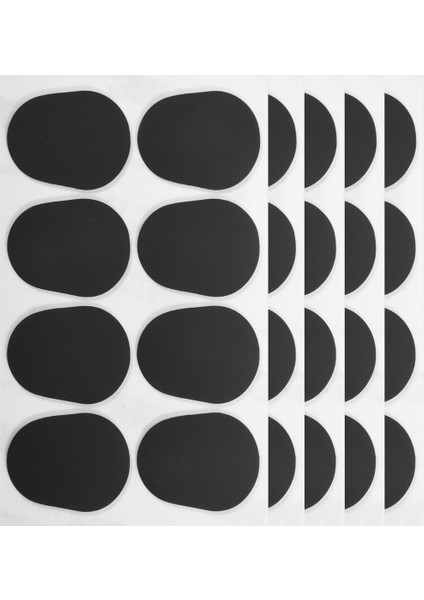 40 Pcs Sax Mevrespiye Yastıkları, 0.8 mm Tenor/alto Klarnet ve Saksafon Ağız Yamaları Pedler (Yurt Dışından) modelleri