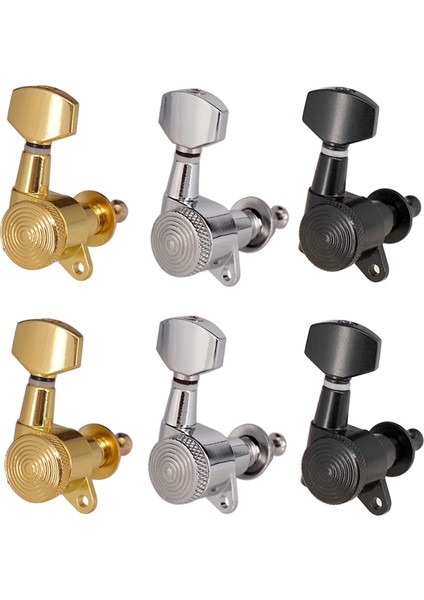 6r Kilitli Dize Ayarlama Pegs Anahtar Tuner Makine Başlıkları Akustik Elektro Gitar Kilidi Schaller Style (Yurt Dışından) indirimleri