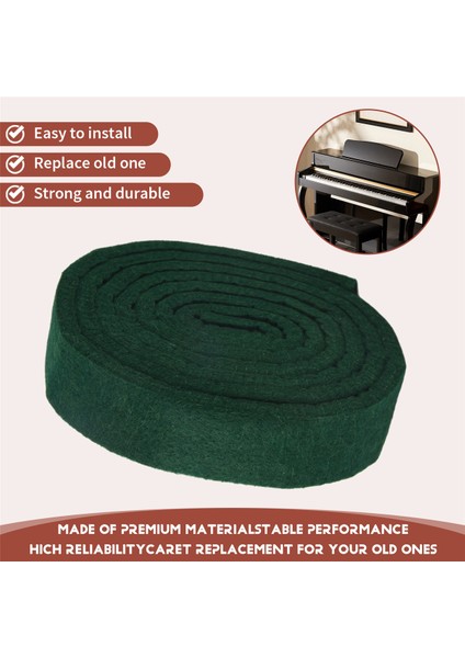 Yeşil Piyano Bahar Rayı Piyano Onarım Yedek Parçaları Piyano Bahar Rayı Hisset (Yurt Dışından) indirimleri