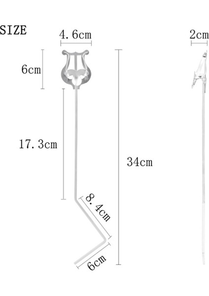 C Ortaokul Gelişmiş Kelepçe Tarzı Gümüş Nefes Klibi, C Notalar Kelepçesinin Ayakta Anahtarı (Yurt Dışından) fiyatları