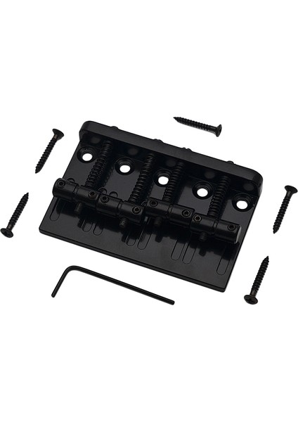 4 String Hardtail Bas Gitar Köprüsü Fender Hassas Caz Bas Pb Jb Stil Bas, Siyah (Yurt Dışından)