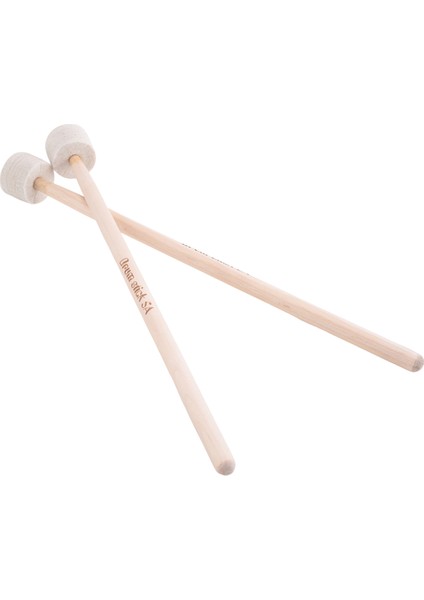 1 Çift Davul Tokat Çubuğu Keçe Baş Tokat Timpani Sopa Büyük Davul Çekiç Timpani Perküsyon Enstrümanı Için Tokmak (Yurt Dışından)