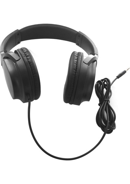 Gitar Kulaklık Gitar Amplifikatör Ses Mikseri Kulak Kulaklığı Geri Çekilebilir Katlanabilir Kablolu Stereo Kulaklık (Yurt Dışından)