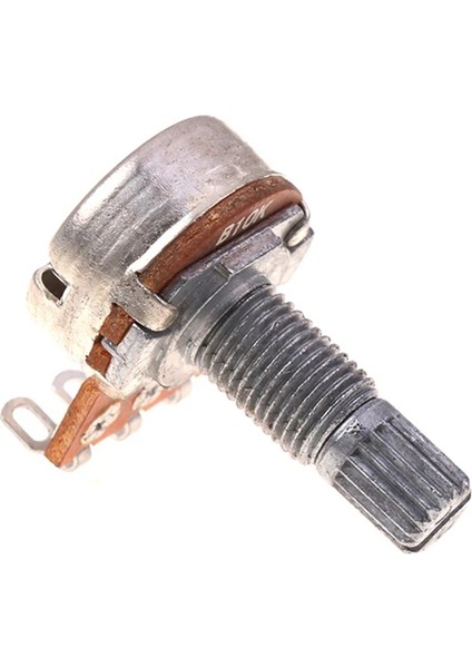 A500K Potansiyometre Spline Küçük Pot Elektro Gitar Bas Efekt Amp Tonu Hacmi 18MM (Yurt Dışından) indirimleri