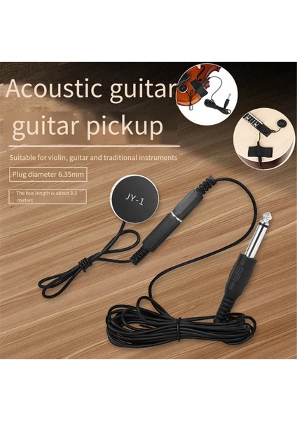 Akustik Gitar Ses Deliği Pikapları Jy-1 Akustik Gitar Pickup Eq Ses Deliği Halk Klasik Gitar Kemanı (Yurt Dışından) fiyatları
