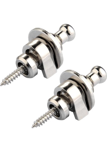 Premium Gitar Kayış Kilitleri ve Düğmeleri Güvenlik Hızlı Serbest Bırakma Straplocks Kayış Tutucu Sistemi Nikel (2 Paket) (Yurt Dışından) modelleri