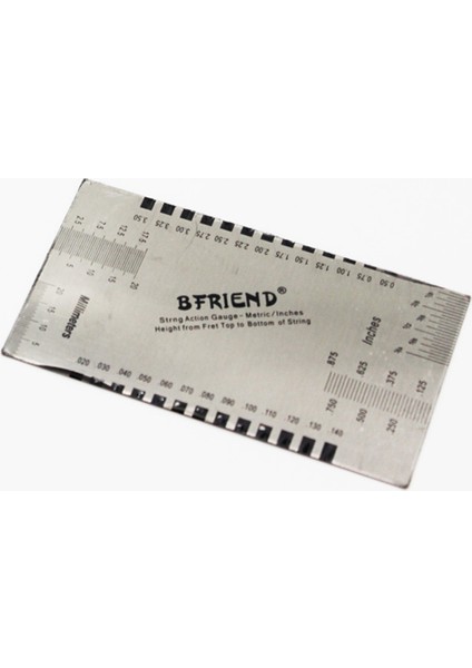 Briend String Action Gauge Cetvel, Gitar Kurulum Araç Kiti Elektrik Bas ve Akustik Gitar Aksesuarları (Yurt Dışından) modelleri
