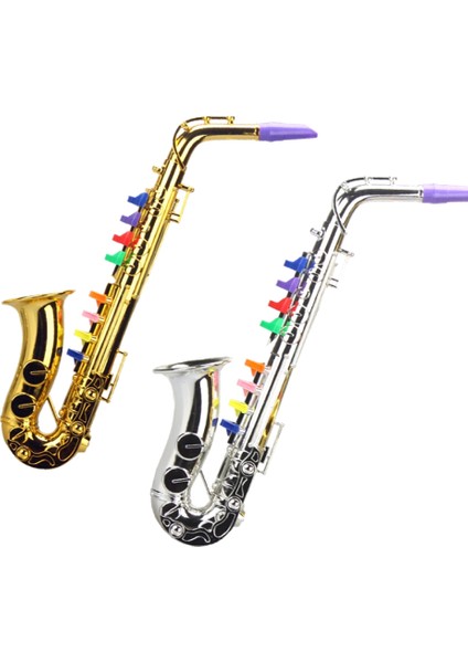 Saksafon Çocuk Müzik Enstrümanı Çocuk Simülasyon Müzik Enstrümanı Sekiz Ton Saksafon Evi Müzik (Yurt Dışından)