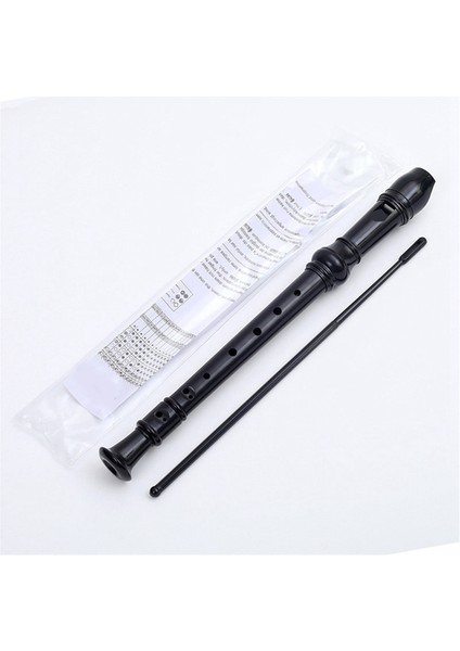 Siyah-8 Delikli Temizlik Çubuğu ile Soprano Kaydedici, Alman Stil C Anahtar Kaydedici Çocuklar Için Yeni Başlayanlar Öğrencileri (Yurt Dışından) fiyatları