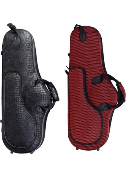 Suya Dayanıklı Pu Timsah Deseni Alto Saksafon Büyük Çanta Kutusu Saksafon Yumuşak Kasa Ayarlanabilir Omuz Kayış-Siyah Renk (Yurt Dışından) fırsatları