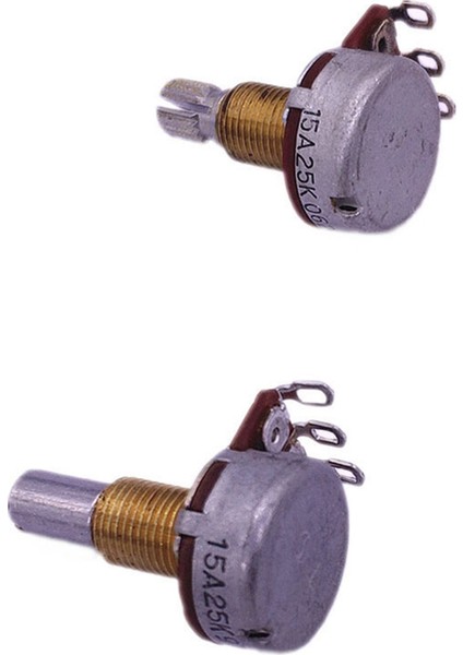 2pcs Gitar Potansiyometre Yumuşak Küçük Pot Elektro Gitar Bas Efekti Amp Tonu Hacmi 18MM Mil Parçaları (Yurt Dışından) fırsatları