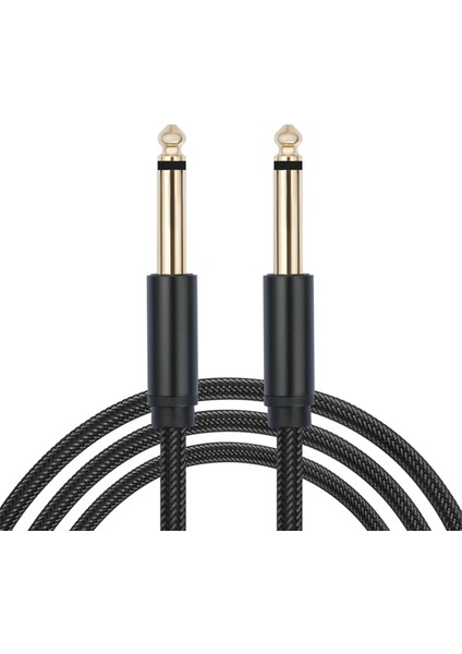 6.35MM Gitar Kablosu Mono Port 1/4 Ts Bağlantı Hattı Erkek - Erkek Konektör Enstrüman Kablosu Kablosu (Yurt Dışından) fiyatları