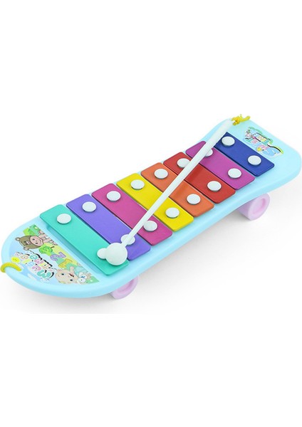 Tekerlekler ve Çekilebilir Müzik Piyano Perküsyon Enstrümanı ile Çocukların Octet El Perküsyon Enstrümanı (Yurt Dışından) modelleri