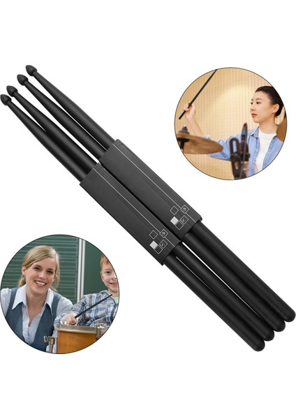 1paır 5A Çocuklar Için Drumsticks Hafif Dayanıklı Plastik Davul Çubukları Slip Olmayan Kulplu Profesyonel Müzik Enstrümanı (Yurt Dışından) fiyatları