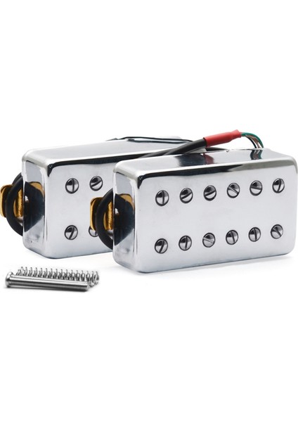 2pcs Gitar Çift Tel Çerçeve Pikap Lp Elektro Gitar Boyun 50MM Köprü 52MM Için Yedek Parçalar (Yurt Dışından)