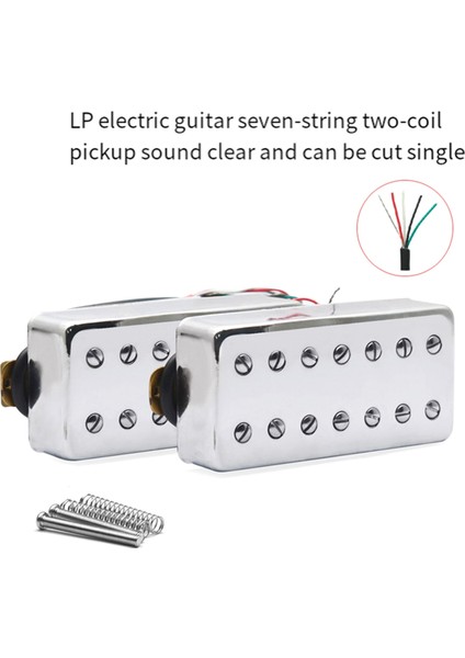 2pcs Gitar Çift Tel Çerçeve Pikap Lp Elektro Gitar Boyun 50MM Köprü 52MM Için Yedek Parçalar (Yurt Dışından) indirimleri