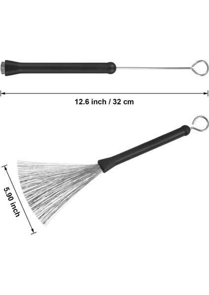 6 Adet Caz Drumsticks Set 5A Drambalıklar Çocuklar, Yetişkinler, Rock Band Için Geri Çekilebilir Davul Tel Fırçaları (Yurt Dışından) indirimleri