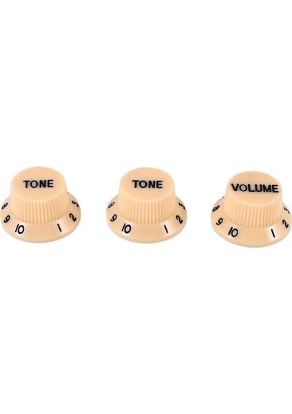 Yeni Krem ​​koyu Mavi Yazı Tipi 1 Cilt ve 2 Ton Gitar Kontrol Düğmeleri Fender Strat Için (Yurt Dışından) modelleri