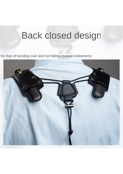 Saksafon Omuz Boyun Kayışı Ayarlanabilir Saksafon Çift Omuz Askısı Kablo Demeti Saksafon Müzik Aletleri Aksesuarları (Yurt Dışından) indirimleri