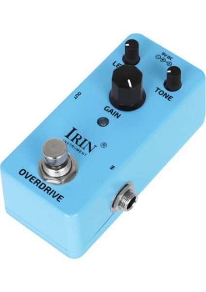 Irin Electric Guitar Tek Efektler Pedalı Overdrive Dijital Analog Gürültü Redüktör Güç Kaynağı (Yurt Dışından)