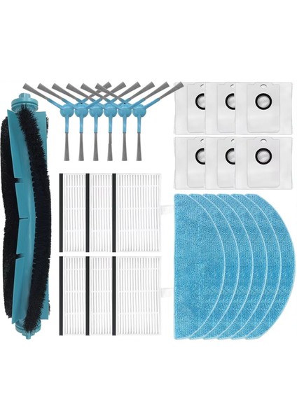 Conga 7490 Ölümsüz Genesis / 8290 Ölümsüz Ultra Power Home X-Treme Fırça Mop Filtre Toz Çantası Parça Aksesuar (Yurt Dışından)