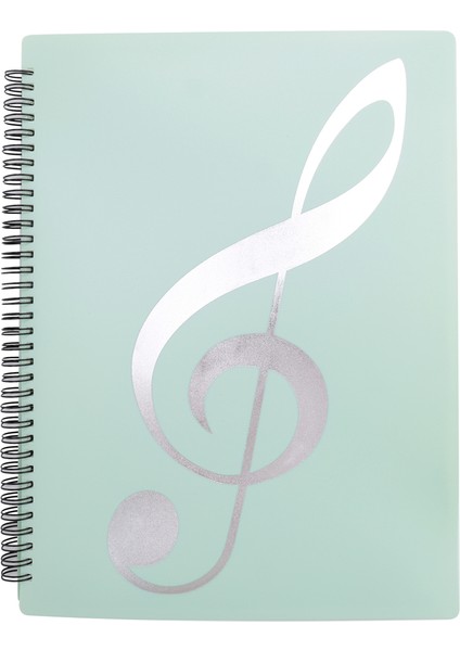 Notalar Klasörü, 60 Sayfa Kapasite, Notalar/tutucu, Mektup Boyutuna Uyuyor A4, Wribable &amp; Sepetilebilir (Yeşil) (Yurt Dışından)