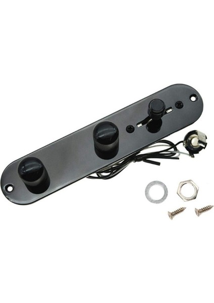 Soket ile Fender Tele Telecaster Için Önizlenmiş Kontrol Plakası 3 Yollu Anahtar (Yurt Dışından)