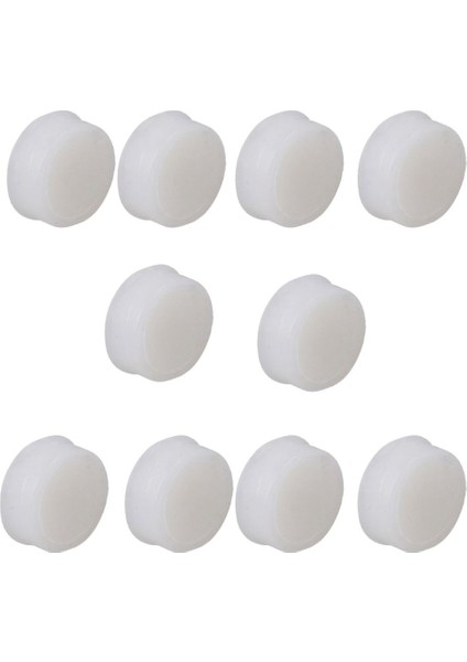 Evrensel Silikon Flüt Flüt Açık Delek Tapaları 7 x 3mm Tapalar Paketi 10 (Yurt Dışından)
