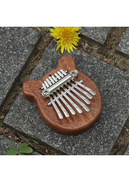 Mini Kalimba Mini Başparmak Piyano 8 Tonlu Taşınabilir Yeni Başlayan Parmak Piyano Enstrümanı C (Yurt Dışından) indirimleri