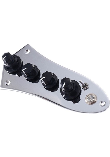 6.5mm Soket Parçalı 4/5 Telli Bas Gitar Parçaları Için Evrensel 5 Caz Bas Yüklü Kontrol Plakası Jb-08 (Yurt Dışından) fırsatları