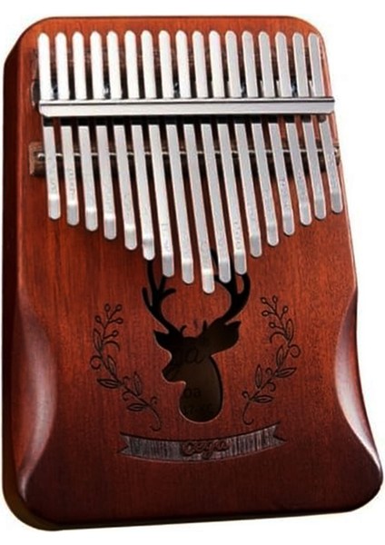 Cega 17 Keys Kalimba Cep Başparmak Piyano Kahve Başparmak Piyano Başparmak Enstrüman Elektrik Başparmak Piyano Çocuk Parmak Piyano, Akasya Ahşap (Yurt Dışından)