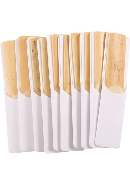 10PCS/ Box Eb Alto Saksafon Reeds Saksoz Reeds Güç 2.5 Ahşap Rüzgar Enstrümanı Parçalar ve Aksesuarlar (Yurt Dışından)